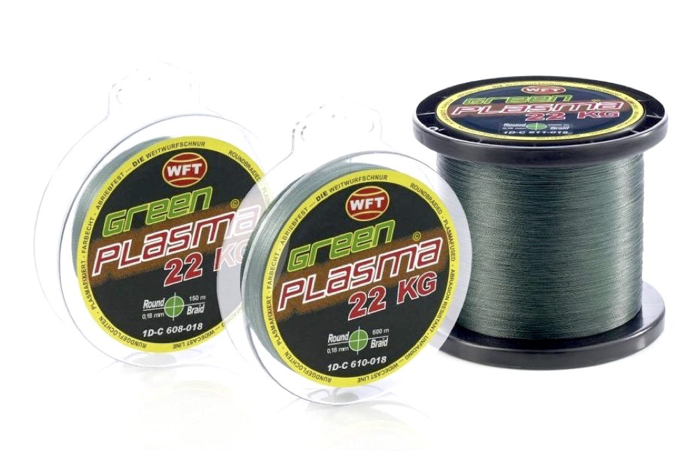 WFT KG STRONG Schnur geflochtene 600m 0,39mm 67kg Grün WFT KG STRONG Schnur geflochtene 600m 0,39mm 67kg Grün